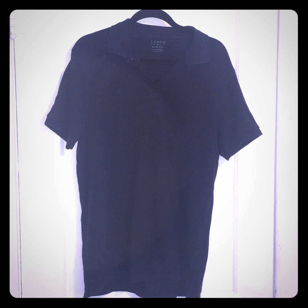 Navy J Crew polo